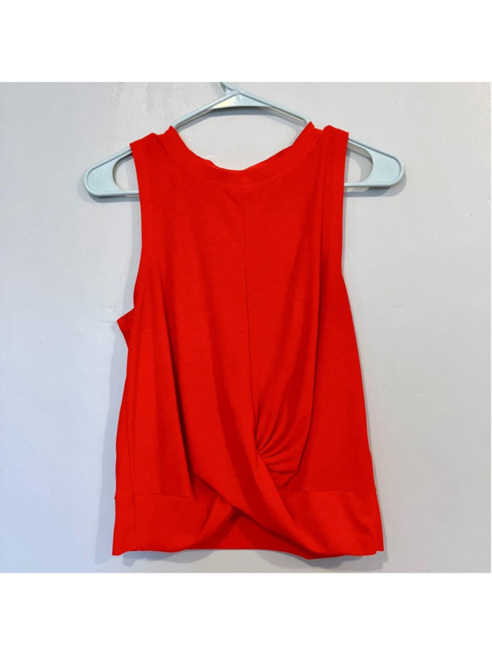 Y2K Old Navy Red Twist Crop Tank (Small)